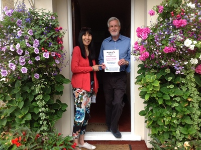 The winner at Bolney Grange Trevor and Leslie 2016